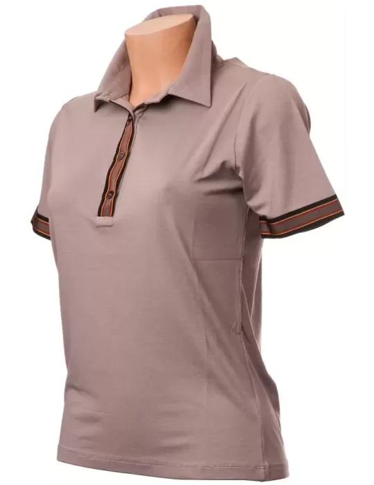 Maglia polo di cotone a mezza manica | Musetti outlet