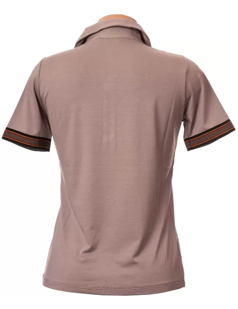 Maglia polo di cotone a mezza manica | Musetti outlet