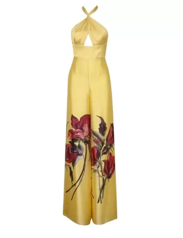 Sonia Pena yellow silk...