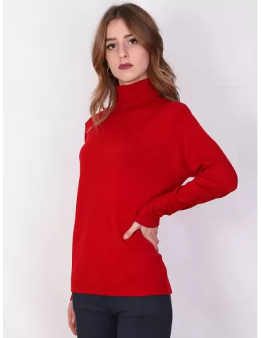 Riva Tricot merino wool red...