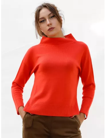 Riva Tricot orange wool...