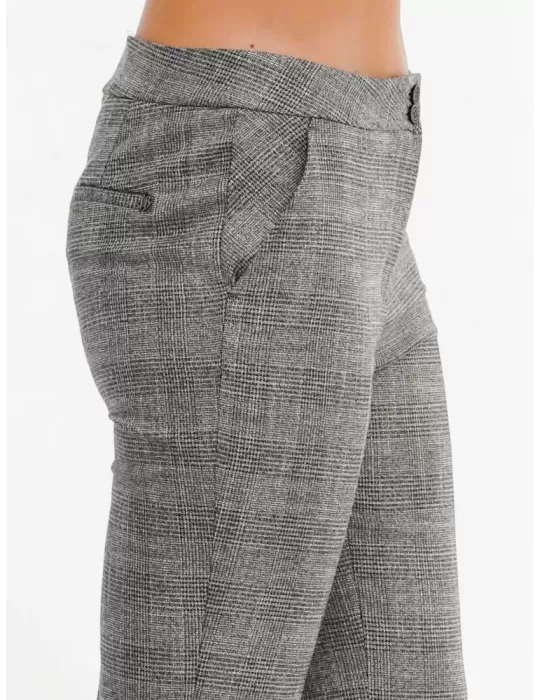 Maesta Milano yellow and purple liberty print capri flared trousers