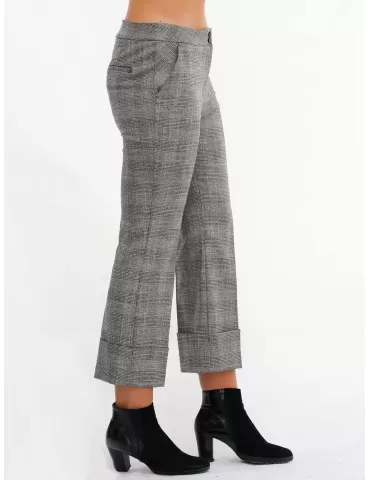 Maesta Milano yellow and purple flared trousers 2