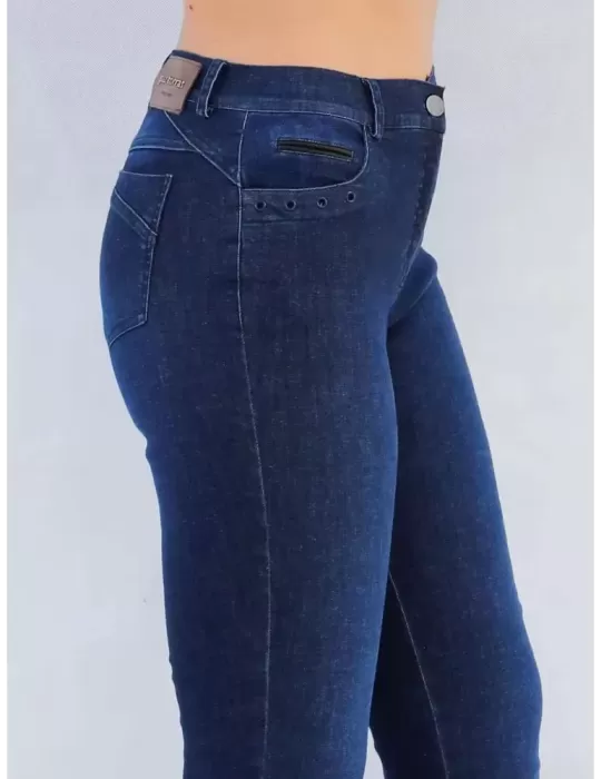 Paz Torras shop online | Blue denim jeans trousers plus size available