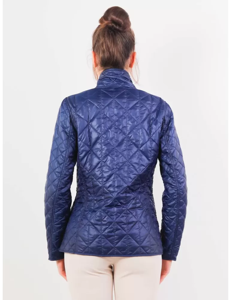 Concept K blue and grey quilted jacket