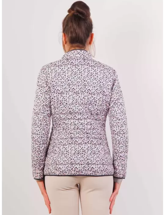 Giacca trapunta blu reversibile fantasia Concept K