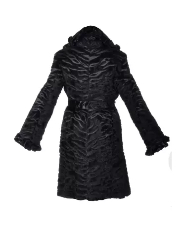 Vendita on line cappotto elegante pelliccia ecologica 2