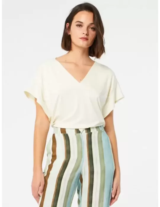 Paz Torras online Blusa camicia bianca raso manica scesa fino alla 54
