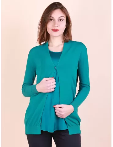 Twinset lungo verde...