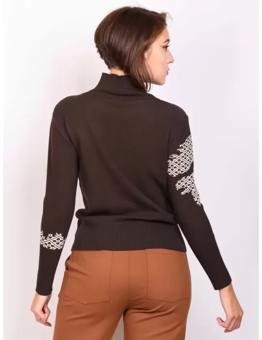 Shop online | Volpato Italian knitwear | Plus size turtleneck sweater