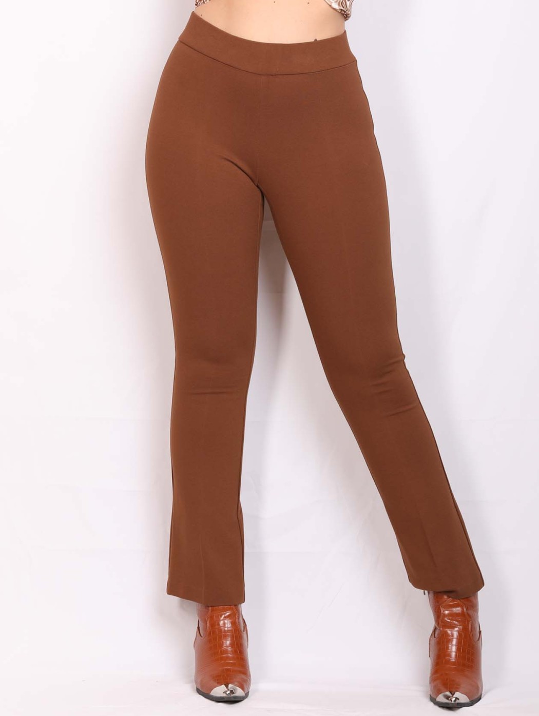 Thick jersey push up brown...