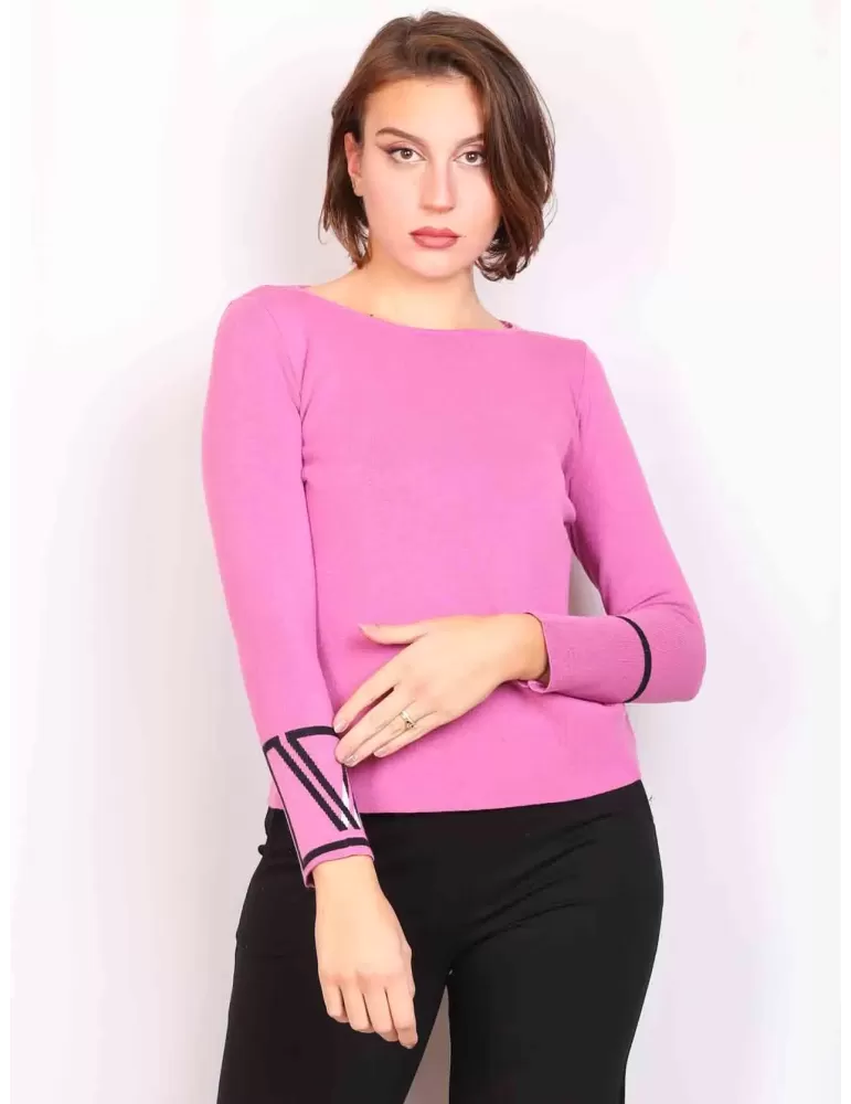 Shop online | Volpato Italian knitwear | Plus size black sweater