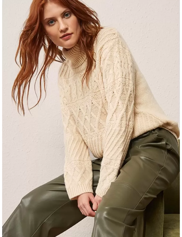 Buy Paz Torras online | Military green faux leather palazzo trousers Buy Paz Torras online | Military green faux leather palazzo trousers