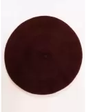 Cappelli Complit | Basco marrone con frangia e passamaneria dorata