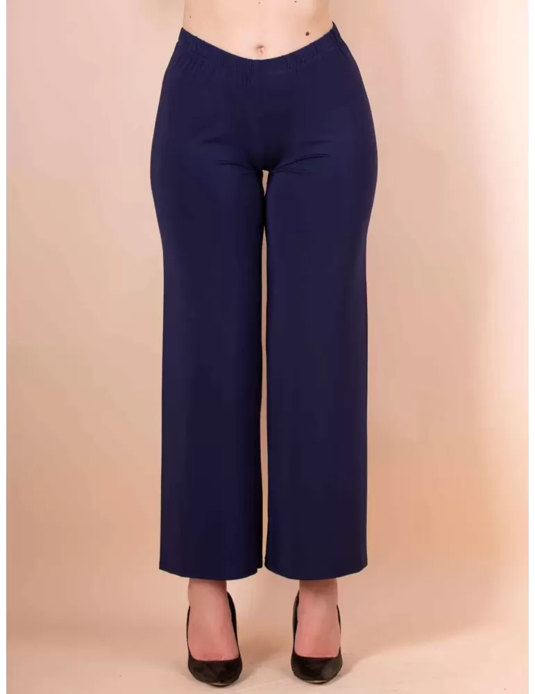 Francesca Mercuriali blue pull on jersey trousers Francesca Mercuriali blue pull on jersey trousers