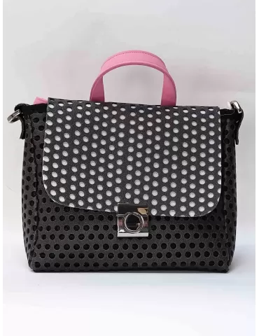 Black and pink neoprene bag by My Day Italy