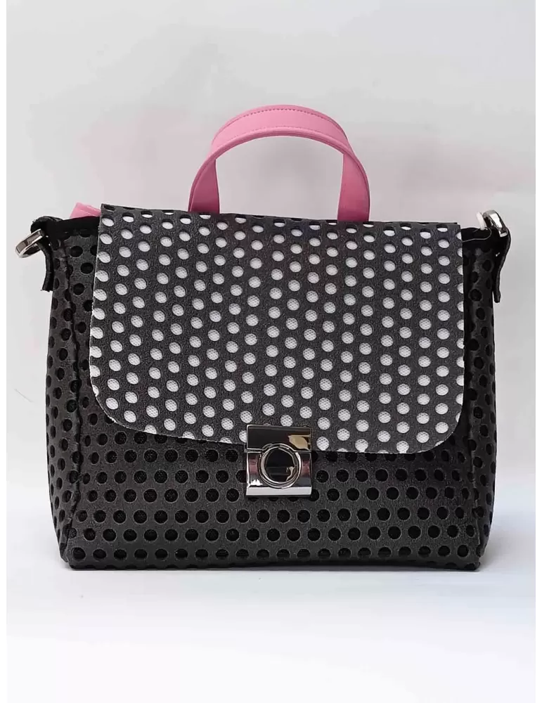 Black and pink neoprene bag by My Day Italy