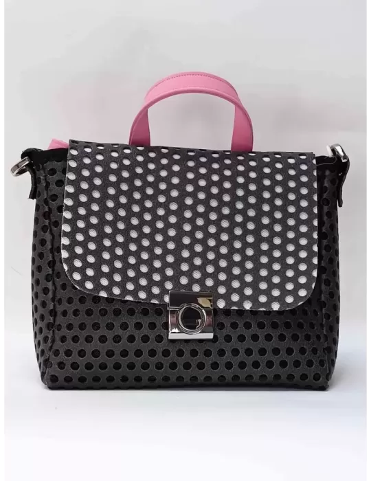 My day accessories | Borsa cartella nera in neoprene con manico giallo My day accessories | Borsa cartella nera in neoprene con manico giallo