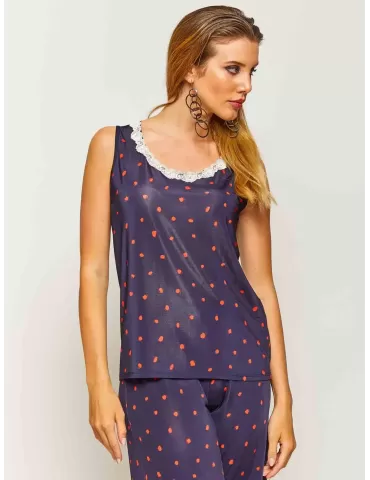 Francesca Mercuriali | Twinset pois bianco rosso e blu fino alla 60 2