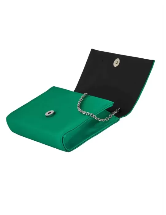 Emerald green baguette evening jewel bag | Anna Cecere aca630