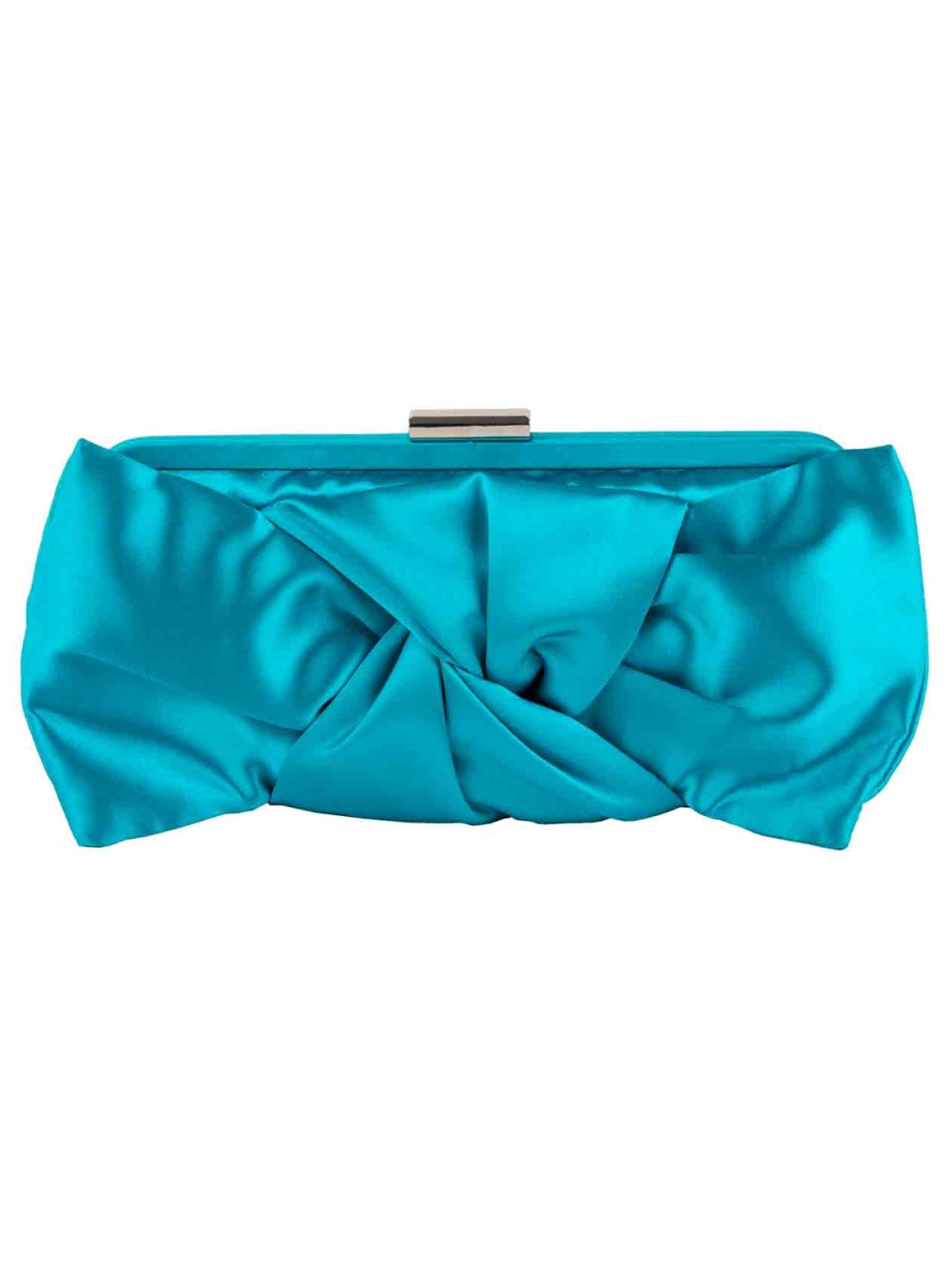 Anna Cecere turquoise silk...