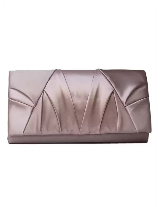 Anna Cecere bags | Borsa baguette raso rosa cipria drappeggiato aca636 Anna Cecere bags | Borsa baguette raso rosa cipria drappeggiato aca636