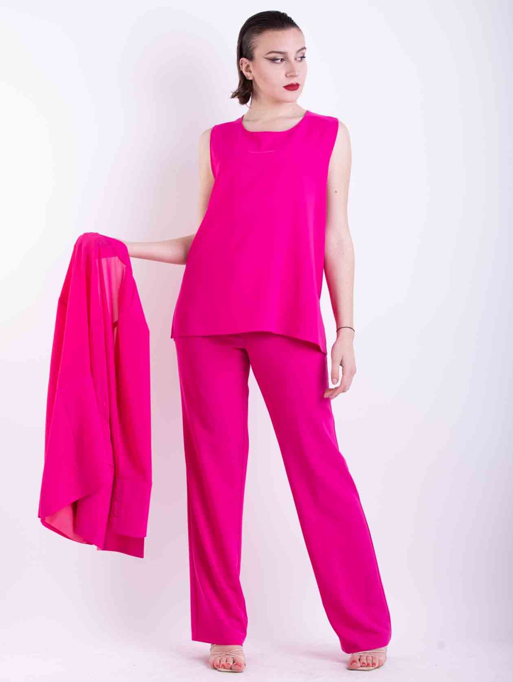 Satin Silk Long-Sleeved Trousers Suit Simple Solid Color Ladies - China Satin  Silk Pajamas Set Ladies and Long-Sleeved Trousers Pajamas Suit Ladies price  | Made-in-China.com