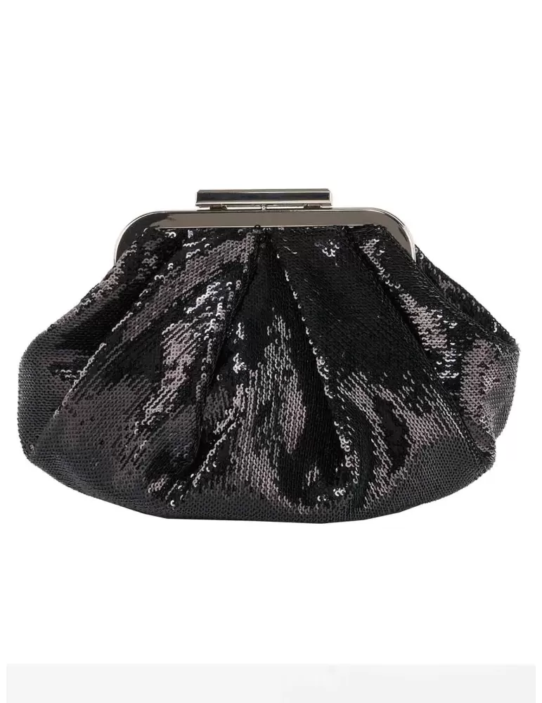 Anna Cecere black sequins granny purse jewel bag Anna Cecere black sequins granny purse jewel bag