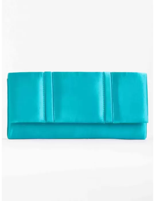 Anna Cecere acx648 green silk rectangular purse evening hand bag Anna Cecere acx648 green silk rectangular purse evening hand bag