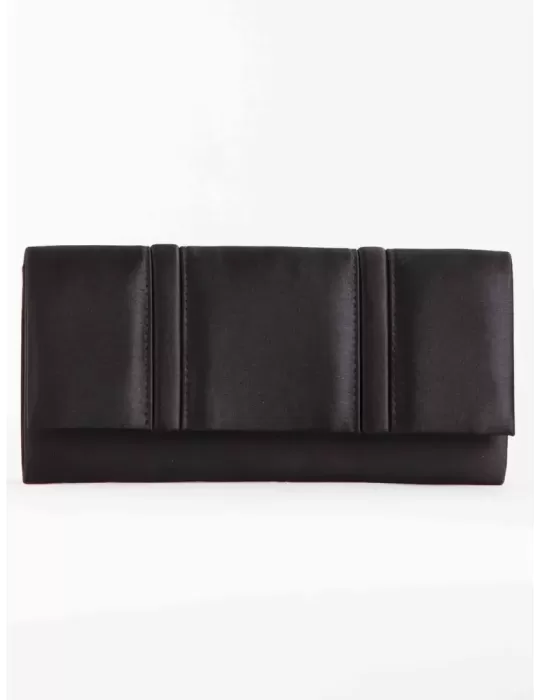 Anna Cecere bags | Borsa semplice da cerimonia in raso nero acx 648 Anna Cecere bags | Borsa semplice da cerimonia in raso nero acx 648