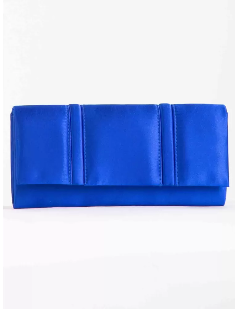 Anna Cecere bags | Borsa semplice da cerimonia in raso bluette acx 648 Anna Cecere bags | Borsa semplice da cerimonia in raso bluette acx 648