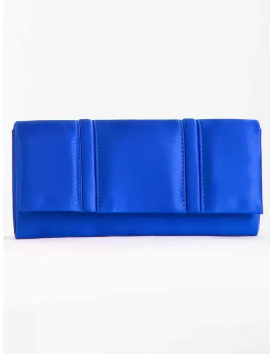 Anna Cecere bags | Borsa semplice da cerimonia in raso bluette acx 648 Anna Cecere bags | Borsa semplice da cerimonia in raso bluette acx 648