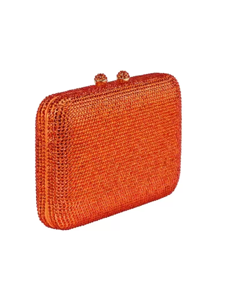 Crystal silk purse jewel bag with rhinestones | Anna Cecere aca0154