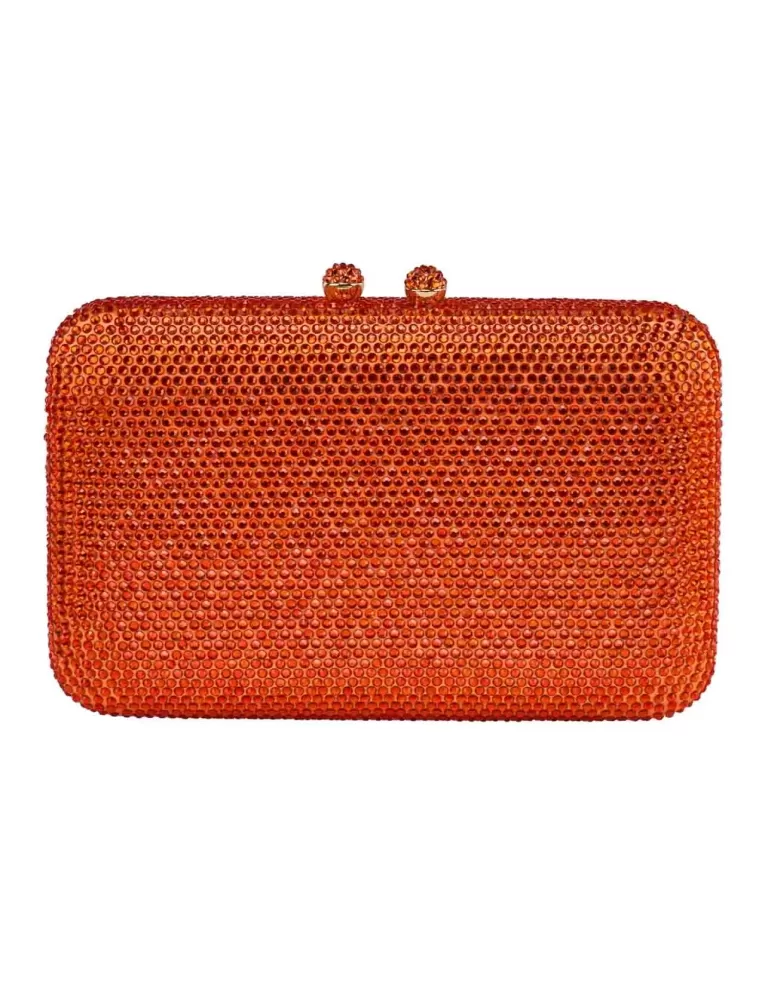 Anna Cecere bags | Borsa gioiello raso e strass arancione aca0164 Anna Cecere bags | Borsa gioiello raso e strass arancione aca0164