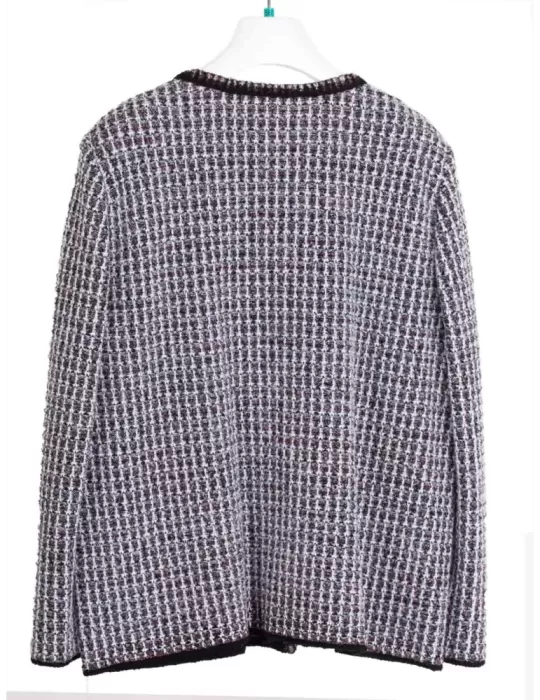 Aldo Colombo Italy | Formal tweed wool jacket Chanel style