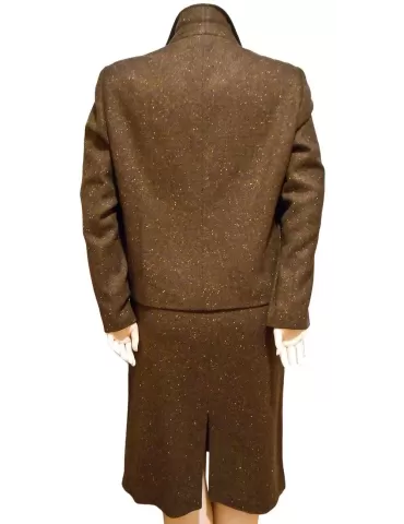 Online sale Brown tweed suit 2