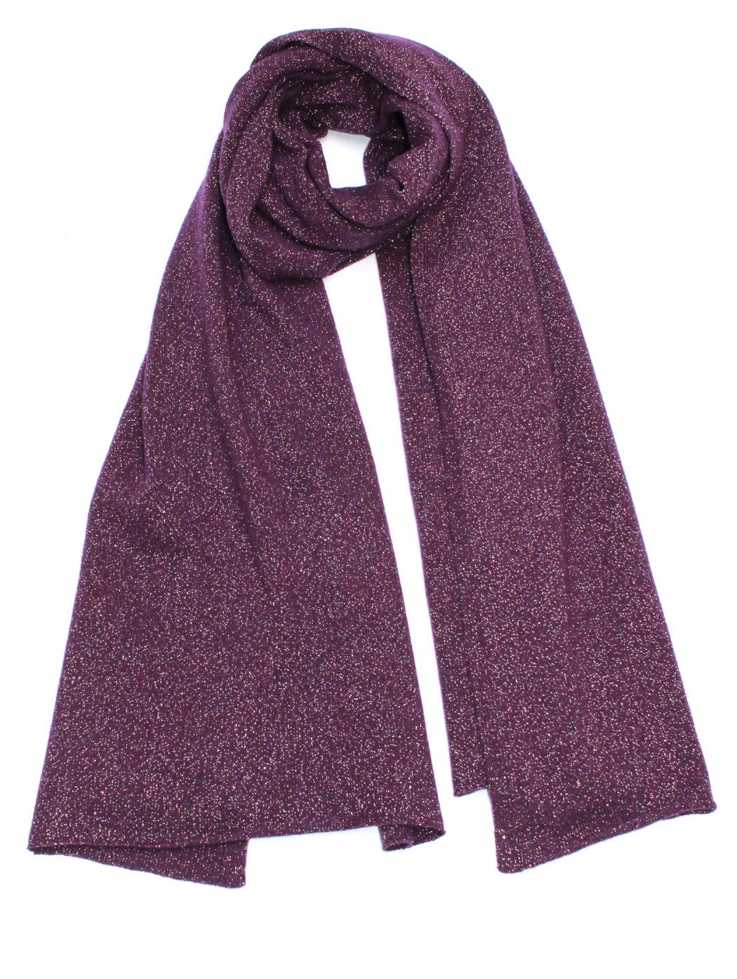Purple wool and cashmere...