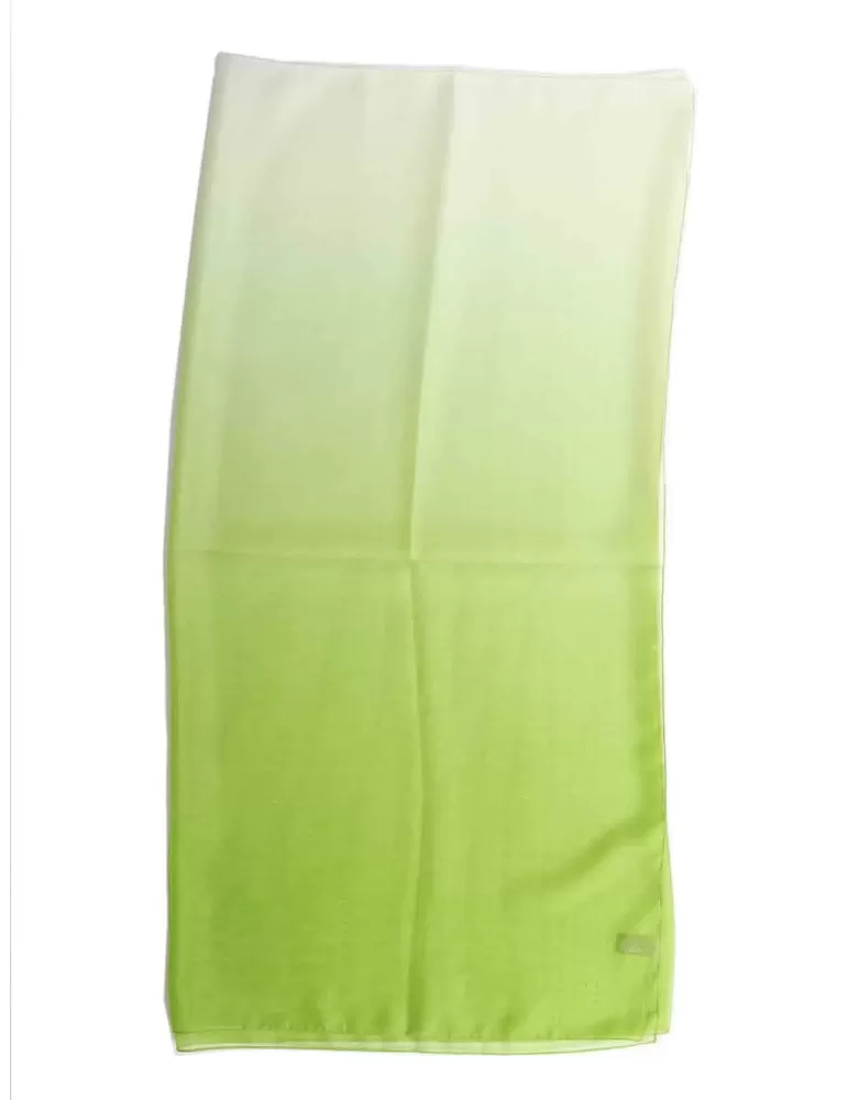 Green blended formal silk scarf shawl sarong