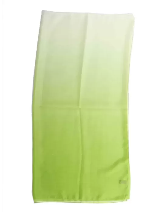 Green blended formal silk scarf shawl or beach robe sarong
