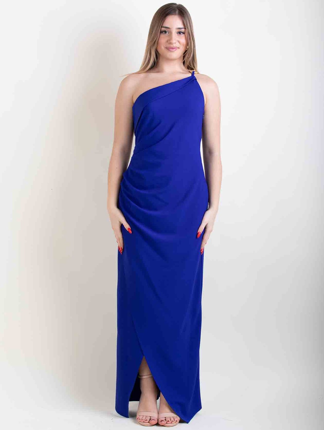Casting blue bodycon one...