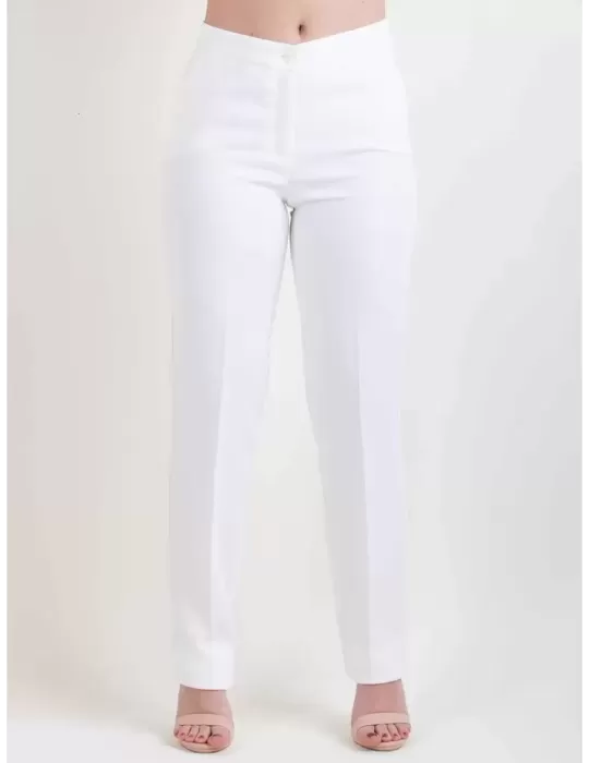 Paz Torras 2024 | White tuxedo jacket with trousers two piece suit