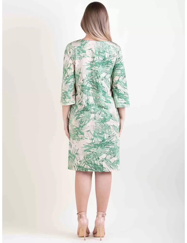 Frida Madè green sheath tunic summer dress