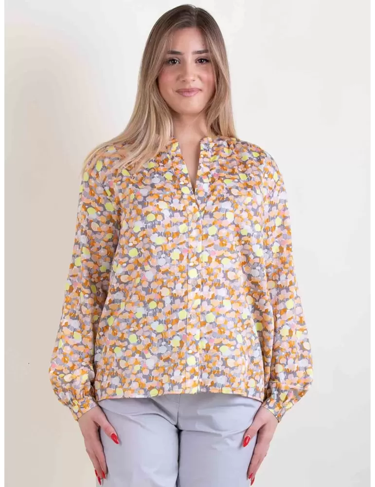 Amethist Abbigliamento Donna | Camicia mussola di cotone fino tg 52
