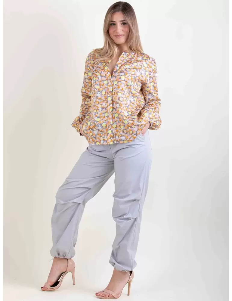 Amethist Abbigliamento Donna | Camicia mussola di cotone fino tg 52