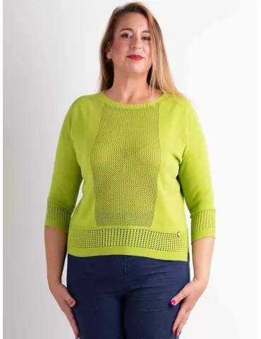 Maglione verde pistacchio...