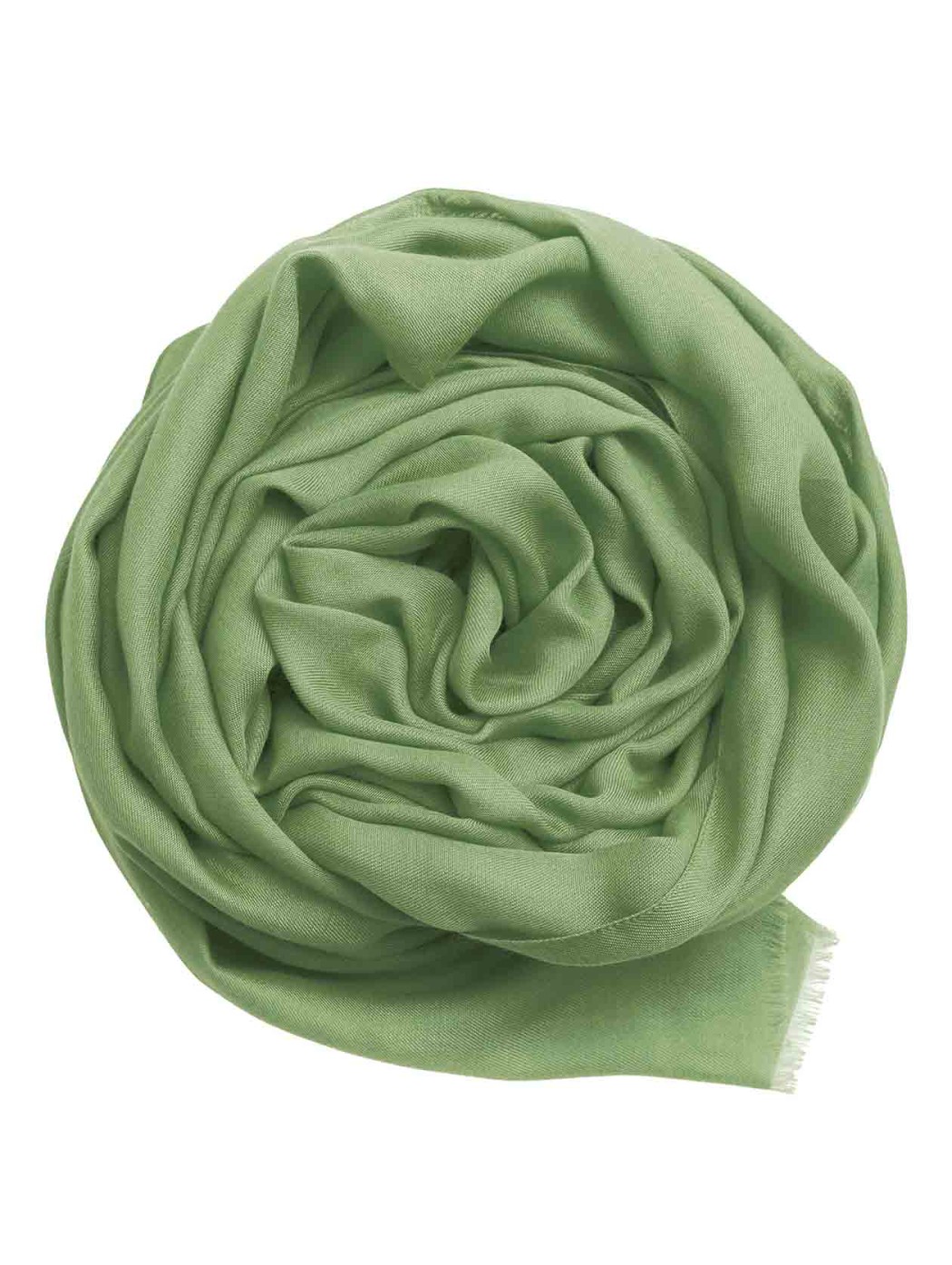 Green modal and cashmere...