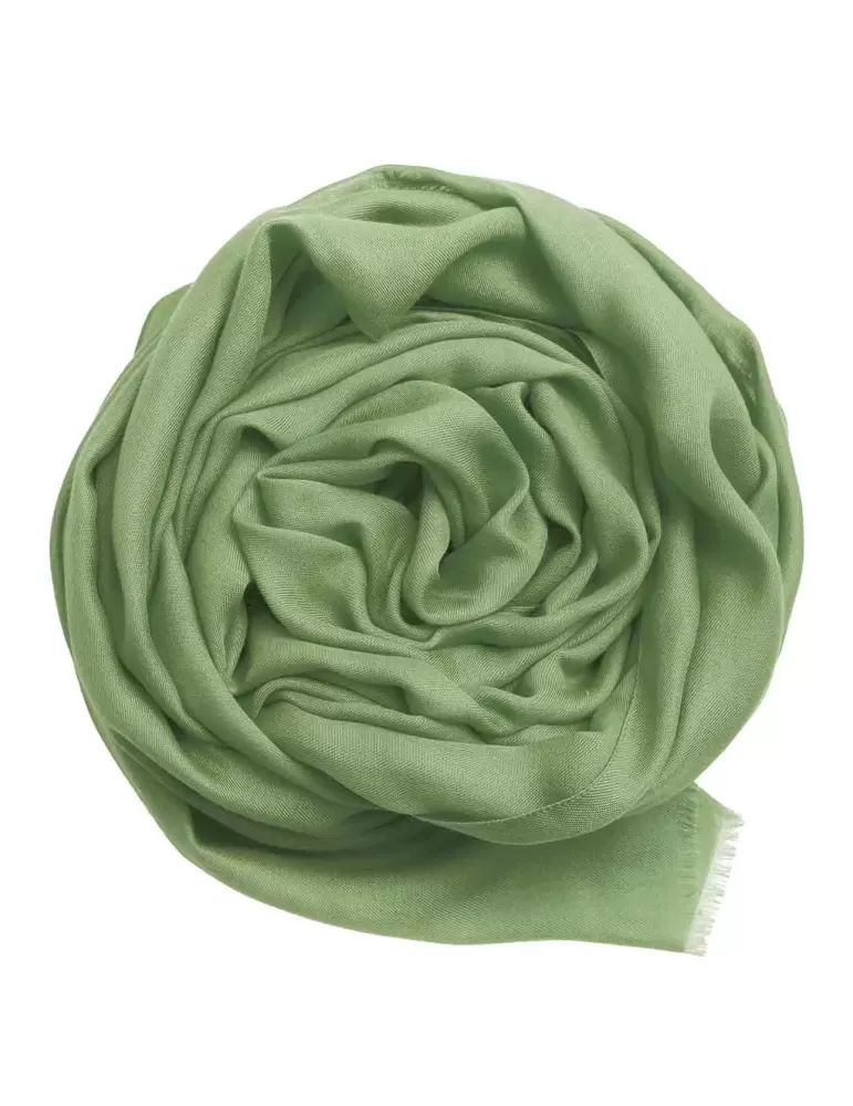 Nicki Colombo 2024 | Sciarpa stola pashmina misto cashmere verde Nicki Colombo 2024 | Sciarpa stola pashmina misto cashmere verde