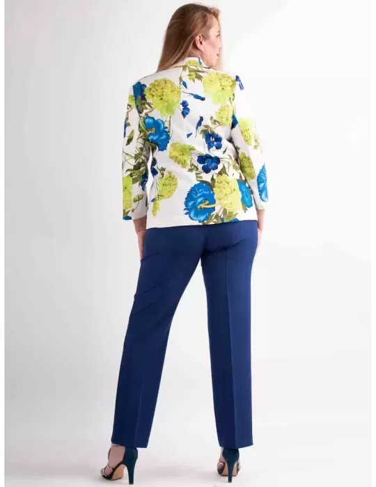 Tailleur pantaloni completo tre pezzi azzurro | Piero Moretti 2024