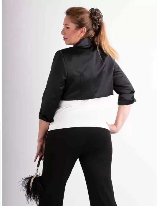 Vendita online Giacca corta bolero raso mikado Sonia Pena 1240103