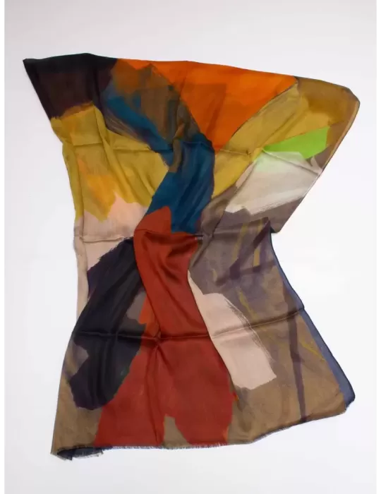 Nicki Colombo 2024 | Sciarpa maxi stola pashmina sfumature sul coccio Nicki Colombo 2024 | Sciarpa maxi stola pashmina sfumature sul coccio